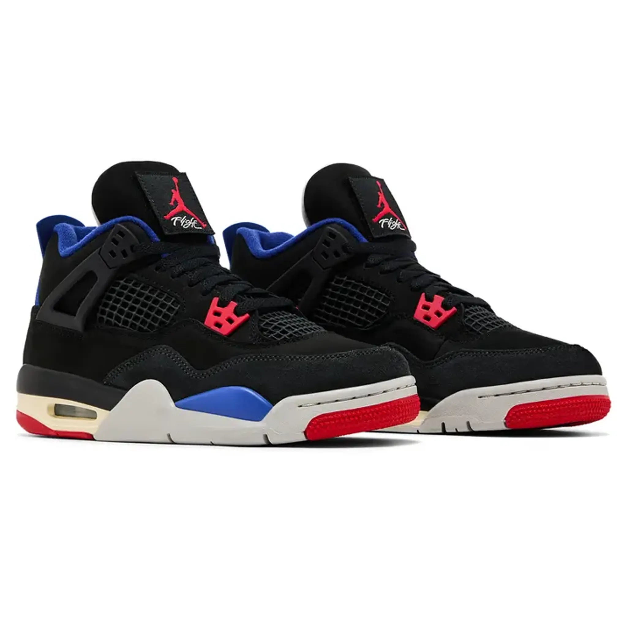 Front side view of Air Jordan 4 Retro Rare Air (GS)